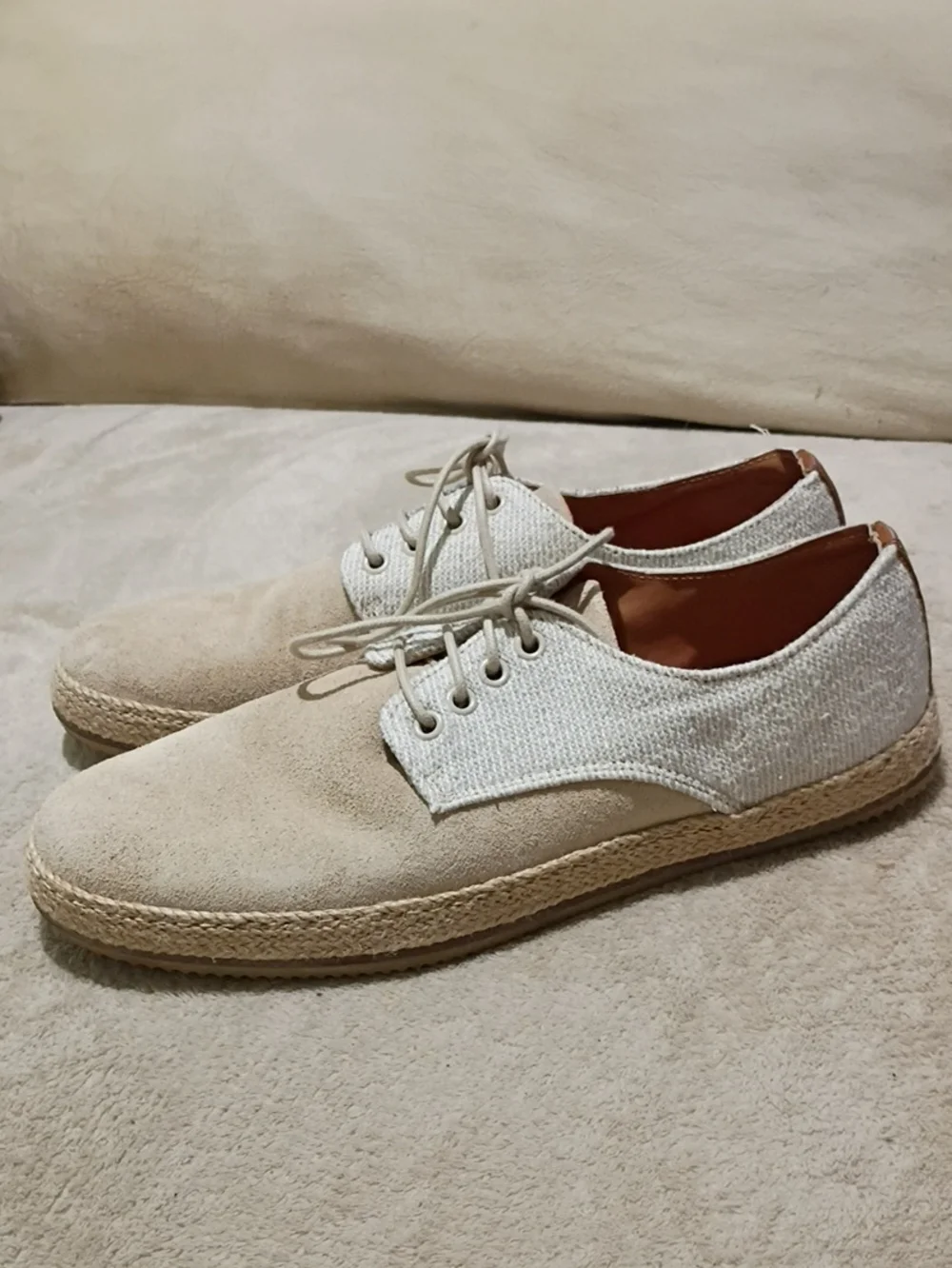 Bocage Joannes Tan Suede  And Fabric Derby